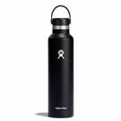 hydroflask-24-oz-standard-mouth-flex-cap-black - Hydroflask Standard Flex Cap Black 24oz (710ml)