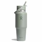 hydroflask-32-oz-wide-flex-straw-travel-bottle-agave - Hydroflask Wide Mouth Travel Bottle Straw Cap Agave 32oz (946ml)