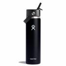 hydroflask-wide-flex-straw-cap-black-24oz - Hydro Flask Wide Flex Straw Cap Black 24oz(710ml)