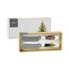 ihr-box-butter-knives-classic-gold-christmas-tree - IHR Christmas Classic Gold Box Butter Knives 