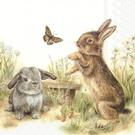 ihr-bunny-and-clyde-lunch-napkins - IHR Lunch Napkins Bunny And Clyde