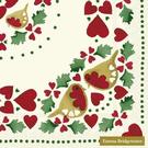 ihr-christmas-joy-cream-lunch-napkins - IHR Lunch Napkins Christmas Joy Cream 