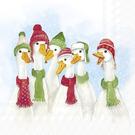 ihr-christmas-lunch-napkins-edger-friends-light-blue - IHR Christmas Lunch Napkins Edger & Friends Light Blue