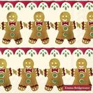 ihr-christmas-lunch-napkins-gingerbread-cream - IHR Christmas Lunch Napkins Gingerbread Cream