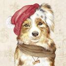 ihr-christmas-lunch-napkins-jack - IHR Christmas Lunch Napkins Jack Cream