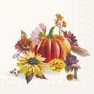 ihr-cocktail-napkins-soft-pumpkin-cream - IHR Cocktail Napkins Soft Pumpkin Cream