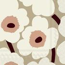 ihr-cocktail-napkins-unikko-cream - IHR Cocktail Napkins Unikko Cream 
