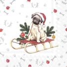 ihr-dog-mas-cocktail-napkins - IHR Christmas Cocktail Napkins Dog-mas 