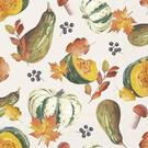 ihr-fall-harvest-cream-cocktail-napkins - IHR Cocktail Napkins Fall Harvest Cream