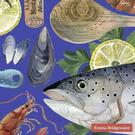 ihr-fish-supper-em-blue-napkins - IHR Lunch Napkins Emma Bridgewater Fish Supper Blue