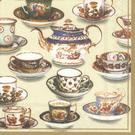 ihr-five-o-clock-tea-cream-lunch-napkins - IHR Lunch Napkins Five O Clock Tea Cream