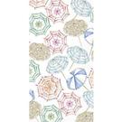 ihr-guest-towel-coral-umbrella-pattern - IHR Guest Towel Coral Umbrella Pattern