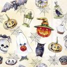ihr-halloween-crm-cocktail-napkins - IHR Cocktail Napkins Happy Halloween Cream