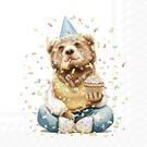 ihr-happy-teddy-cocktail-napkins - IHR Cocktail Napkins Happy Teddy