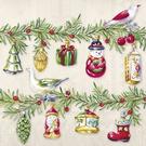 ihr-lunch-napkins-christmas-garland - IHR Christmas Lunch Napkins Christmas Garland
