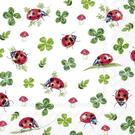 ihr-lunch-napkins-lucky-ladybugs - IHR Lunch Napkins Lucky Ladybugs