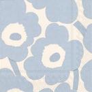 ihr-lunch-napkins-unikko-cream-light-blue - IHR Lunch Napkins Unikko Cream Light Blue