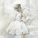 ihr-my-angel-lunch-napkins - IHR Christmas Lunch Napkins My Angel