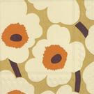 ihr-unikko-orange-cream-lunch-napkins - IHR Lunch Napkins Unikko Orange Cream