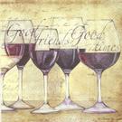 ihr-vino-bellissimo-cocktail-napkins - IHR Cocktail Napkins Vino Belissimo