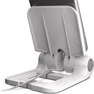 prepara-iPrep-mini-white-smart-phone-stand - Prepara iPrep Mini Folding Smartphone Stand White