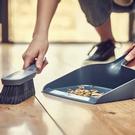 jj-cleanstore-dustpan-brush-blue - Joseph Joseph CleanStore Blue Wall-mounted Dustpan & Brush