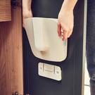 jj-cleanstore-dustpan-brush-blue - Joseph Joseph CleanStore Blue Wall-mounted Dustpan & Brush