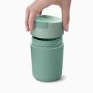 jj-sipp-travel-mug-340ml-green - Joseph Joseph Sipp Green Travel Mug with Hygienic Lid 340ml