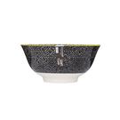 kc-black-white-floral-ceramic-bowl - KitchenCraft Black & White Floral Ceramic Bowl