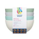 kc-colourworks-classics-melamine-bowls - KitchenCraft Colourworks Classics Melamine Bowls