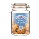 kilner-clip-square-jar-3l - Kilner Clip Top Square Jar 3 Litre