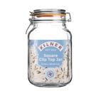kilner-clip-top-square-jar-2-litre  - Kilner Clip Top Square Jar 2 Litre