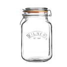 kilner-clip-top-square-jar-2-litre  - Kilner Clip Top Square Jar 2 Litre