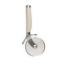 kitchen-aid-almond-cream-core-pizza-wheel-so - KitchenAid Stainless Steel Pizza Cutter Almond Cream