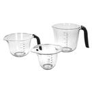 kitchen-aid-black-set-of-3-measuring-jugs-so - KitchenAid Black Measuring Jug 3pc 