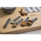 kitchenaid-set-of-5-measuring-spoons-charcoal-grey - KitchenAid 5pc Measuring Spoon Set Charcoal Grey