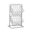 kitchencraft-industrial-kitchen-2tier-storage-baskets - KitchenCraft Industrial Kitchen 2-Tier Storage Baskets