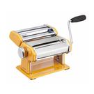 kitchencraft-world-of-flavours-yellow-stainless-steel-pasta-maker - KitchenCraft World of Flavours Yellow Stainless Steel Pasta Maker