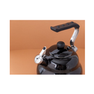 la-cafetiere-whistling-kettle-2l-black - La Cafeti-re Steel Whistling Kettle 2L Black