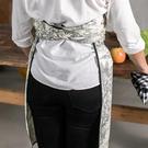 la-gradisca-apron-black-toile-de-jouy - La Gradisca Apron Black Toile de Jouy