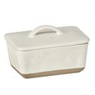 ladelle-terra-ecru-butter-dish - Ladelle Terra Ecru Butter Dish