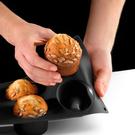 lekue-gourmet-muffins-6cup-red - Lekue Gourmet Muffins 6 Cup Red