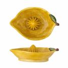 lemon-juicer-yellow-stoneware - Lemon Juicer Yellow Stoneware 