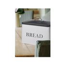 lift-lid-white-grey-bread-bin-34cm - Lift Lid White Grey Bread Bin 34cm