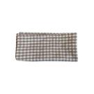 linen-gingham-natural-white-napkin - Linen Gingham Natural White Napkin