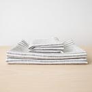 linenme-brittany-graphite-43x43-napkin - Linen Brittany Graphite Napkin