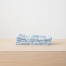 linenme-multistripe-linen-napkin-blue-white - LinenMe Multistripe Linen Napkin Blue White