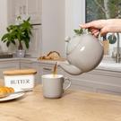 london-pottery-farmhouse-teapot-6-cup-grey - London Pottery Farmhouse Teapot 6 Cup Grey