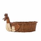 marsha-basket-brown-fern-large - Marsha Egg Basket Brown Fern Large 
