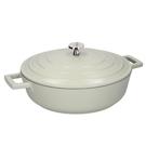 masterclass-cast-aluminium-shallow-casserole-dish-4l-mint-green - MasterClass Cast Aluminium Shallow Casserole Dish 4L Mint Green